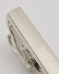 Matte silver tie bar rw&co Limited Time Discount