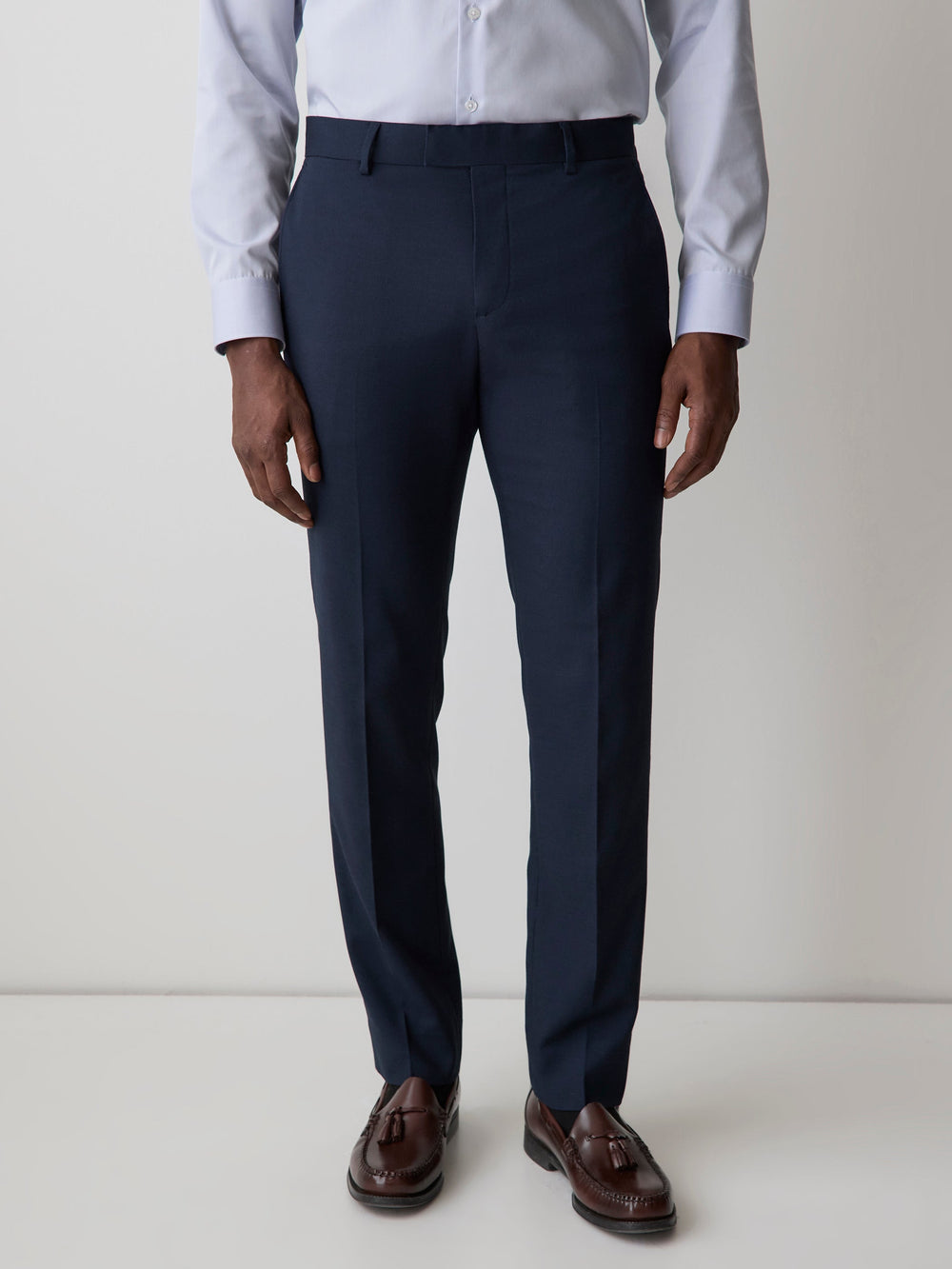 Essential Slim Fit Navy Suit Pant rw&co Special Offer