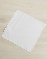 White pocket square rw&co Limited Time Discount