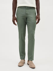 Slim Fit Stretch Linen Suit Pant rw&co On Sale