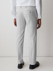 Essential Tailored Fit Light Grey Suit Pant rw&co Limited Time Discount