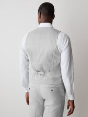 Essential Light Grey Suit Vest rw&co Exclusive Sale Price