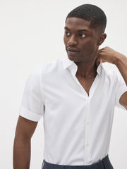 Slim Fit Performance Short Sleeve Shirt rw&co Great Value Deal