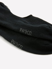 Coolmax (R) Black No-Show Socks rw&co Special Promo Price