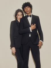 Essential Tailored Fit Wool-Blend Suit Blazer rw&co On Sale