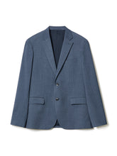 Tailored-Fit Blue Suit Blazer rw&co On Sale