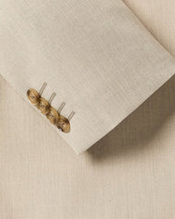 Slim Fit Beige Suit Blazer rw&co On Sale