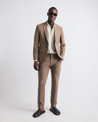 Slim-Fit Rose Taupe Suit Pant rw&co On Sale