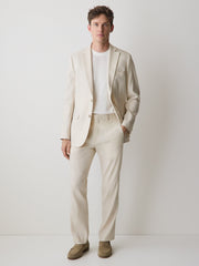 Tailored-Fit Linen Suit Pant rw&co Great Value Deal