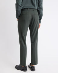 Slim Fit Dark Green Suit Pant rw&co Limited Time Discount