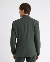 Slim Fit Dark Green Suit Blazer rw&co Great Value Deal