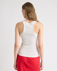 Crew-Neck Racerback Fitted Tank rw&co Exclusive Sale Price
