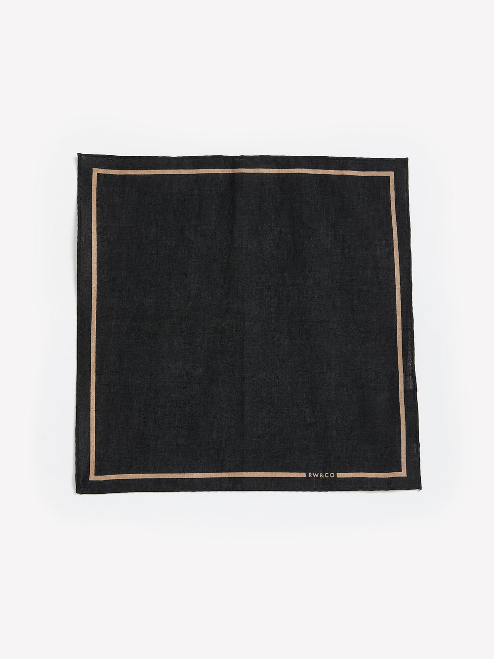 Linen-Blend Handkerchief rw&co Special Promo Price
