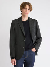 Slim-Fit Textured Knit Blazer rw&co Special Offer