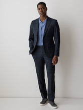 Slim Fit Navy Checkered Suit Blazer rw&co Special Promo Price