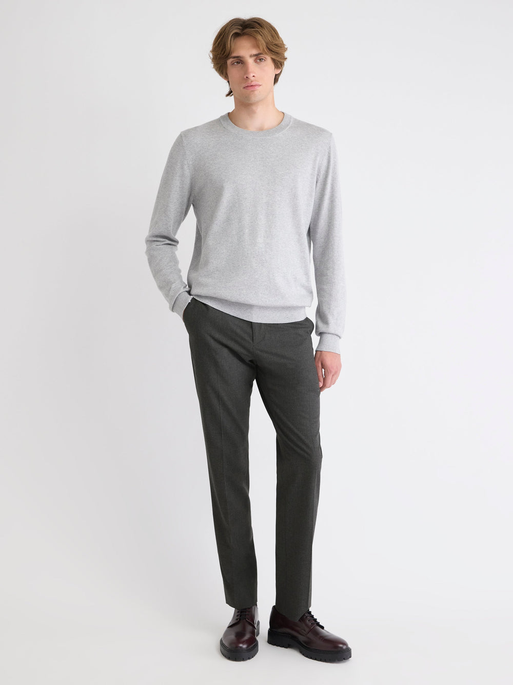 Slim Fit Houndstooth City Pant rw&co On Sale