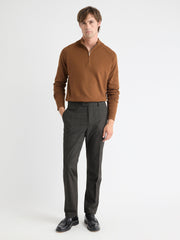 Slim Fit Prince-of-Wales Pant rw&co Great Value Deal
