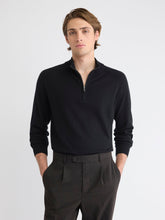Long-Sleeve Quarter-Zip Mock-Neck Sweater rw&co Special Promo Price