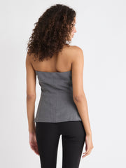 Sleeveless Bustier Blouse rw&co Limited Time Discount