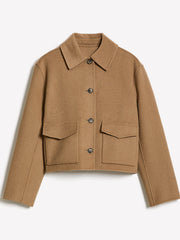Wool-Blend Double-Face Worker Jacket rw&co Special Promo Price