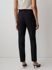 Limitless Black Mid-Rise Slim-Leg Curvy Ankle Pant rw&co On Sale
