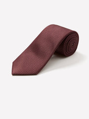 Blue Regular Tie with Geometric Pattern rw&co Limited Time Discount