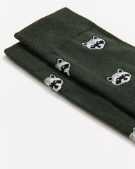 Raccoon Socks rw&co On Sale