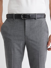 Dressy Leather Belt with Round Buckle rw&co On Sale