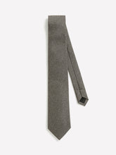 Wool-Effect Taupe Regular Tie rw&co Limited Time Discount