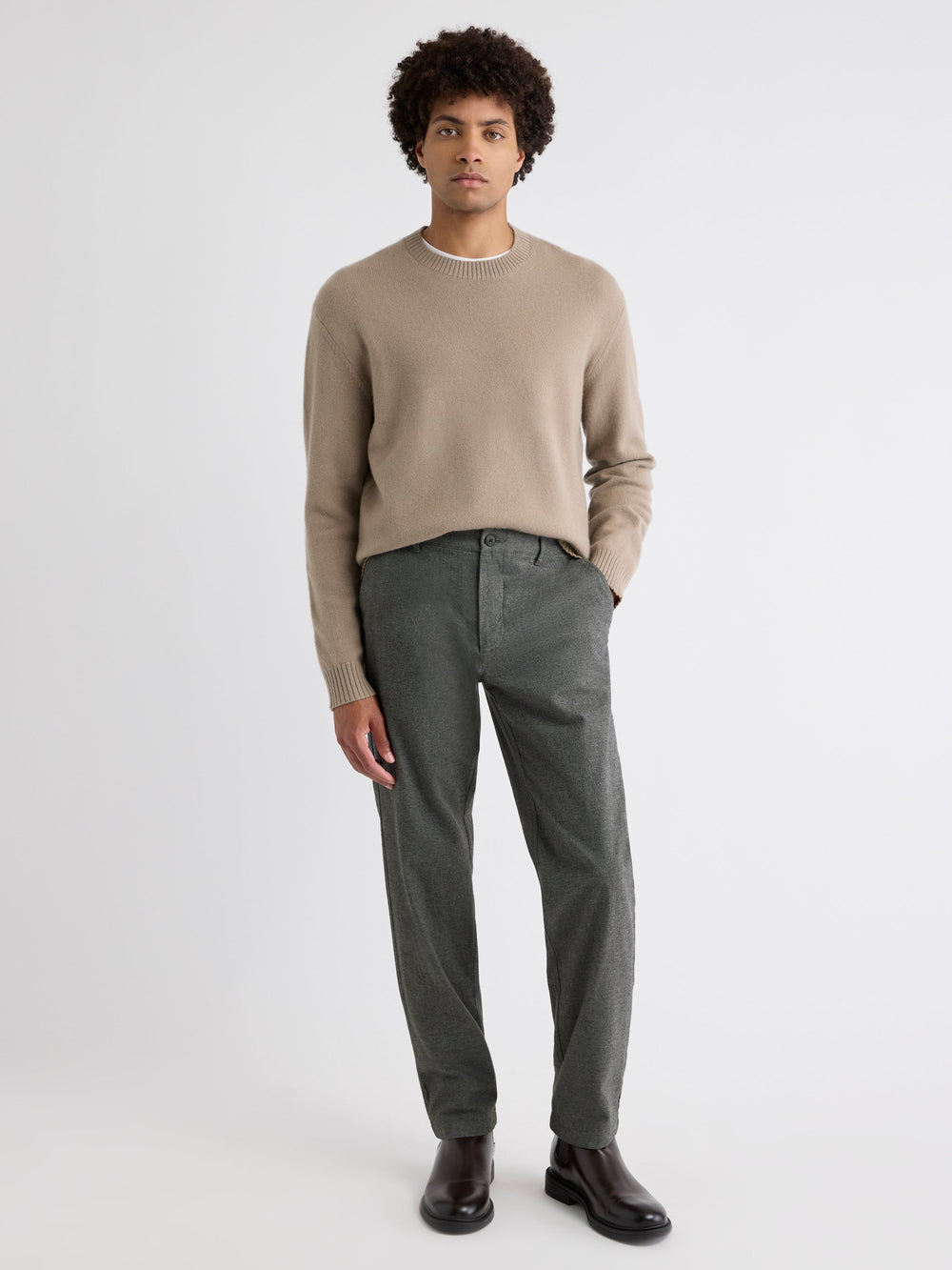 Slim Fit Brushed Chino Pant rw&co Exclusive Sale Price
