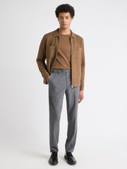 Solid Interlock Cotton Crew-Neck Tee rw&co On Sale