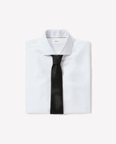 Slim Fit White Twill Dress Shirt rw&co Exclusive Sale Price