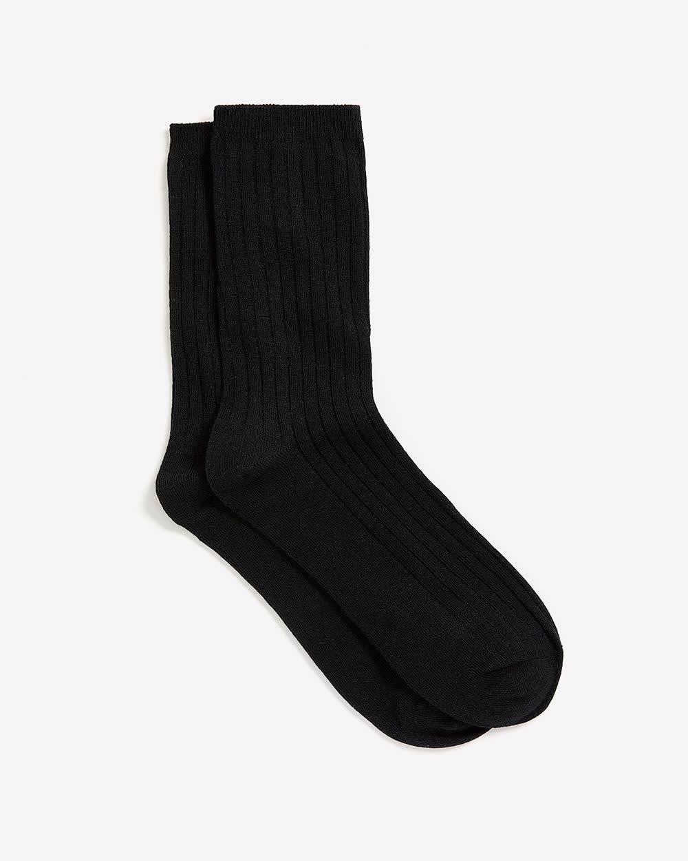 Ribbed Crew Socks rw&co Special Promo Price