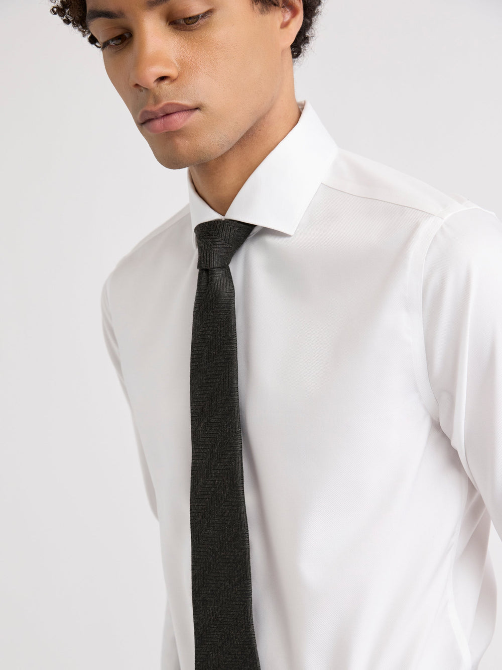 Skinny Herringbone Tie rw&co Exclusive Sale Price