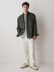 Striped Long-Sleeve Shirt rw&co Special Promo Price