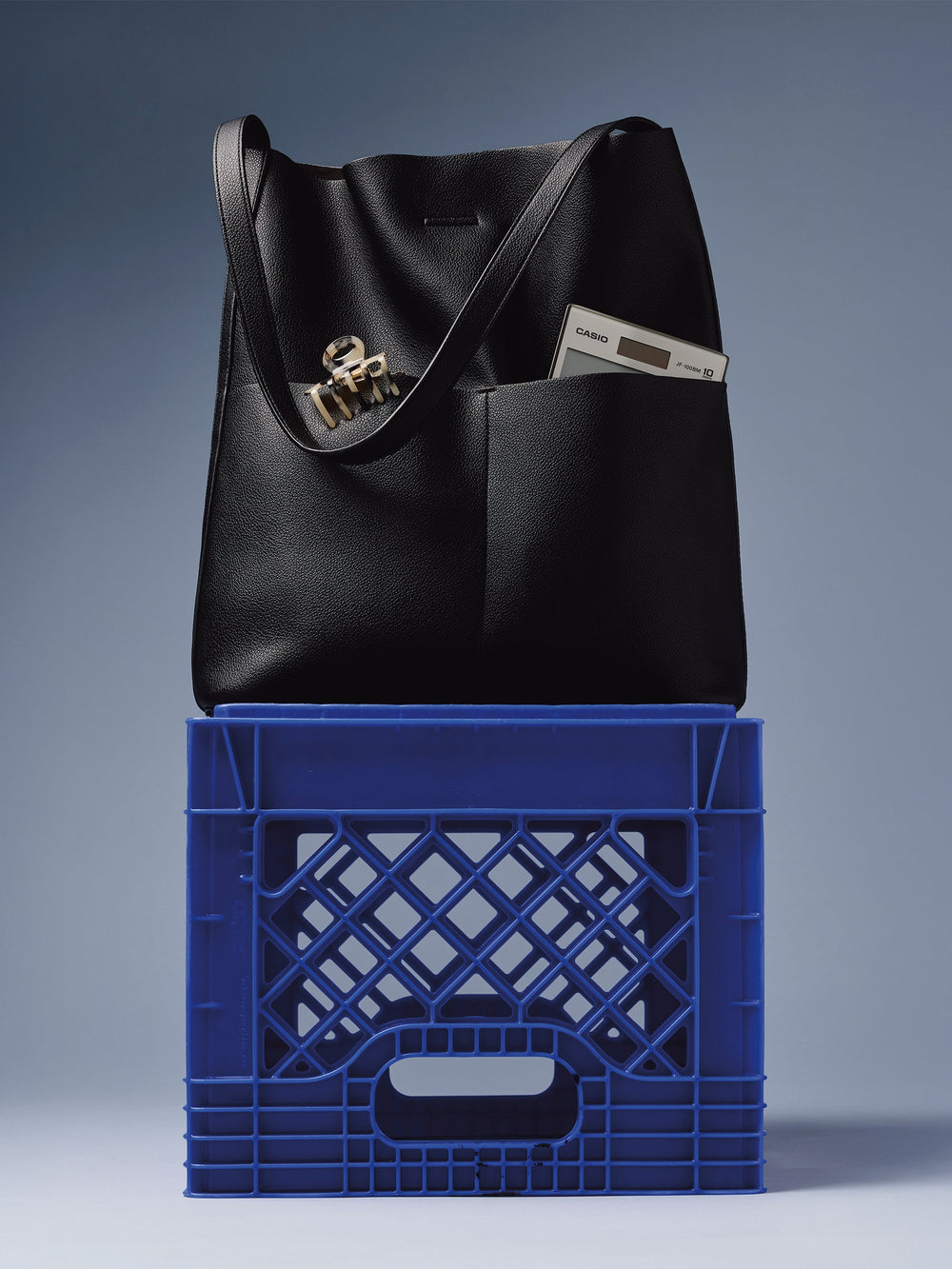 Faux Leather Tote Bag rw&co Great Value Deal
