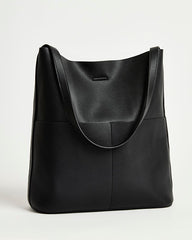 Faux Leather Tote Bag rw&co Great Value Deal