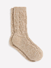 Super-Soft Crew Socks with Cable Stitches rw&co On Sale