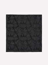 Black Handkerchief with Tonal Floral Pattern rw&co Special Promo Price