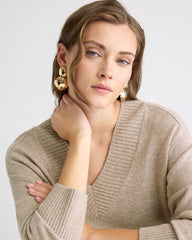 Dome Pendant Earrings rw&co Special Offer