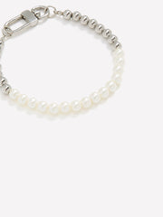 Beaded Bracelet with Pearls rw&co Great Value Deal