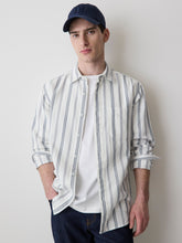 Striped Long-Sleeve Gauze Shirt rw&co Special Promo Price