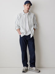 Striped Long-Sleeve Gauze Shirt rw&co Special Promo Price