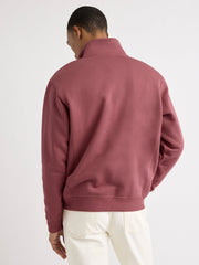 Long-Sleeve Quarter-Zip Mock-Neck Sweater rw&co Special Promo Price