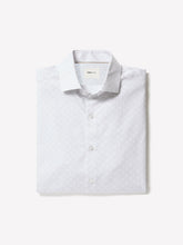 Tailored Fit Dress Shirt with Micro Geo Print rw&co On Sale