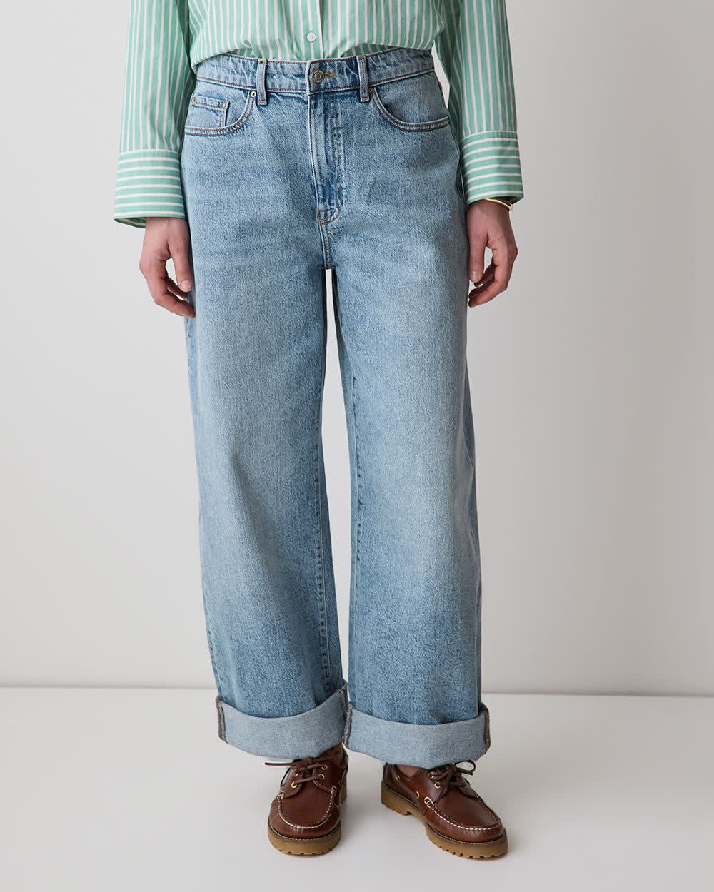 Slouchy Mid-Rise Jeans rw&co Special Offer