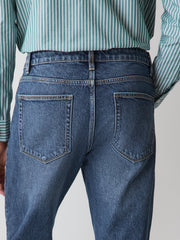 Slim Fit Medium-Wash Jeans rw&co On Sale