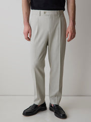Tapered-Leg Pleated Dress Pant rw&co Special Promo Price