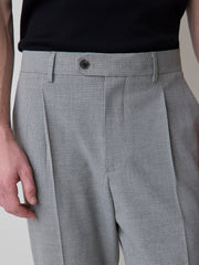 Tapered-Leg Pleated Dress Pant rw&co On Sale