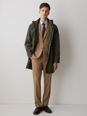 Slim Fit Peachy Camel Suit Blazer rw&co Exclusive Sale Price
